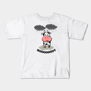 Moody Cow Kids T-Shirt